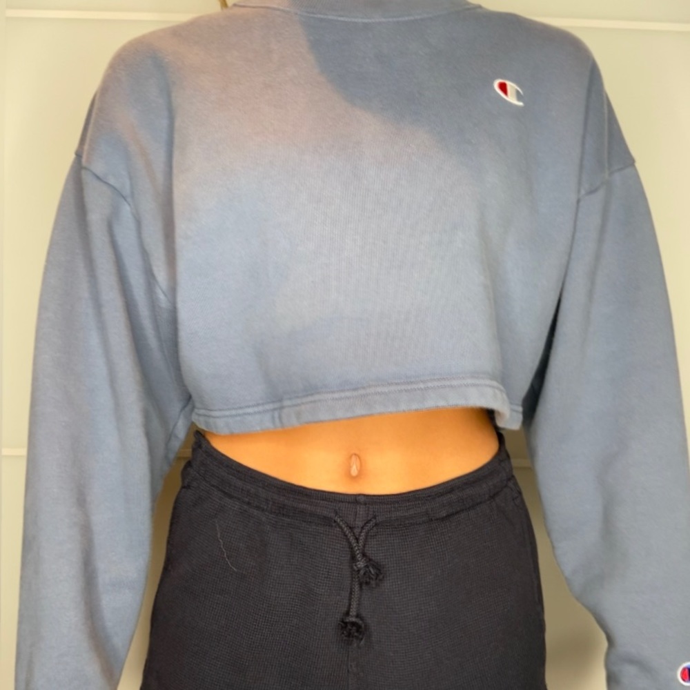 Crop top champion sweater